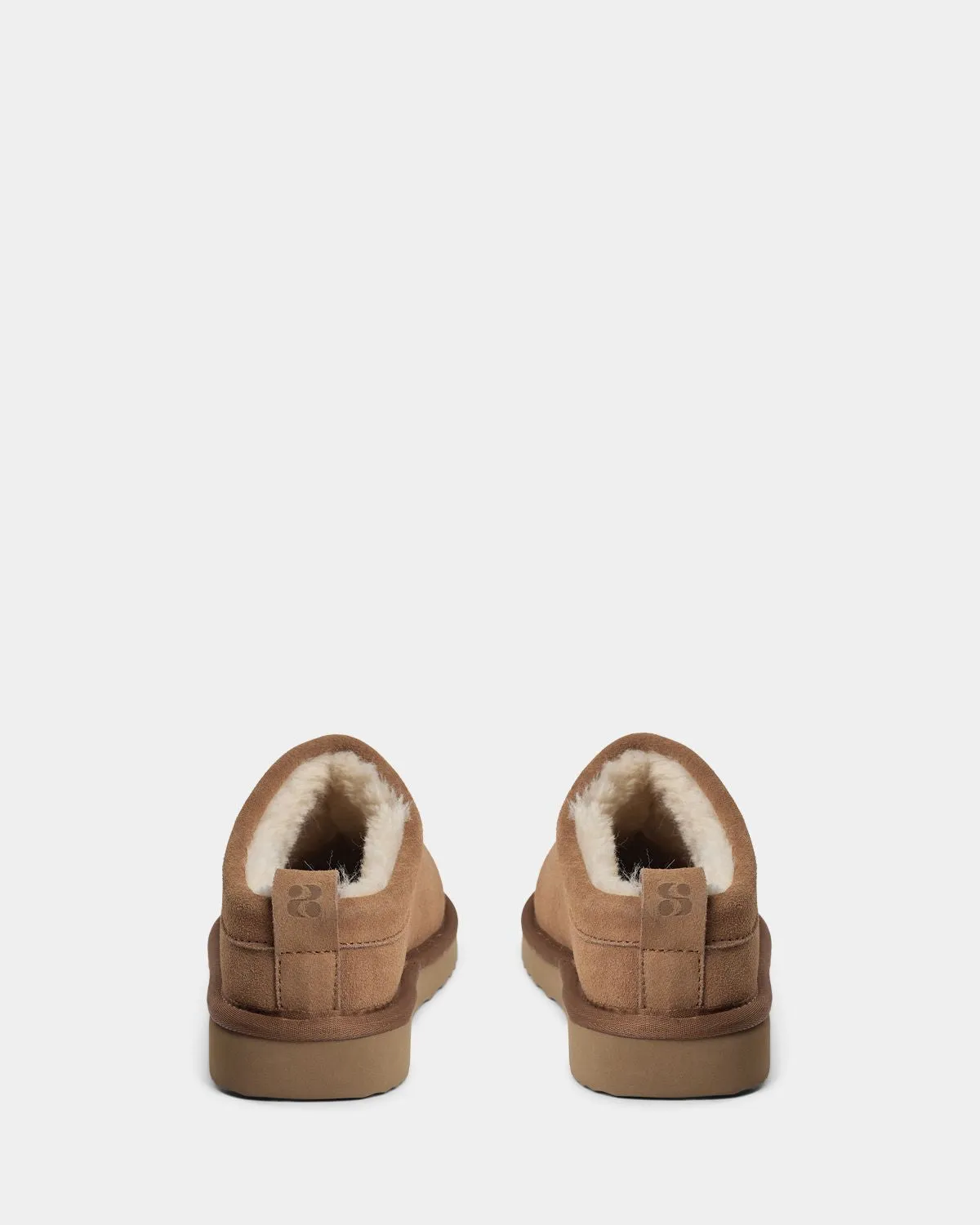 ADELENASY TEDDY SHOE - Dark sand