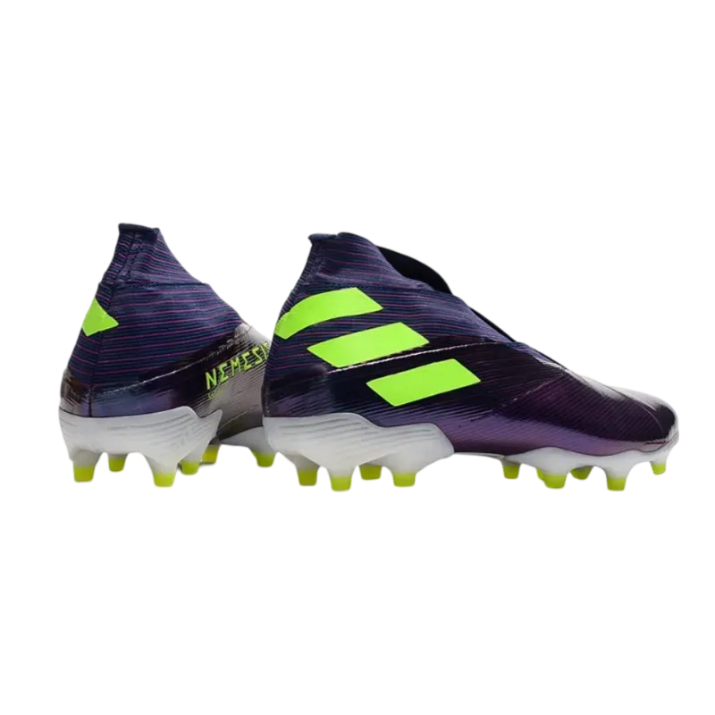 Adidas Nemeziz 19  FG Purple Yellow - Goatkits Boots