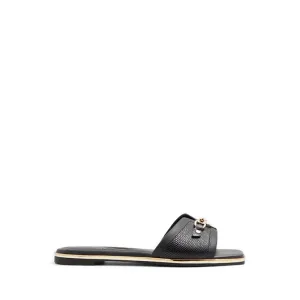Alamassi Flat Sandals - Black