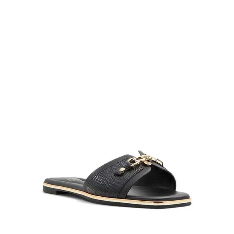 Alamassi Flat Sandals - Black