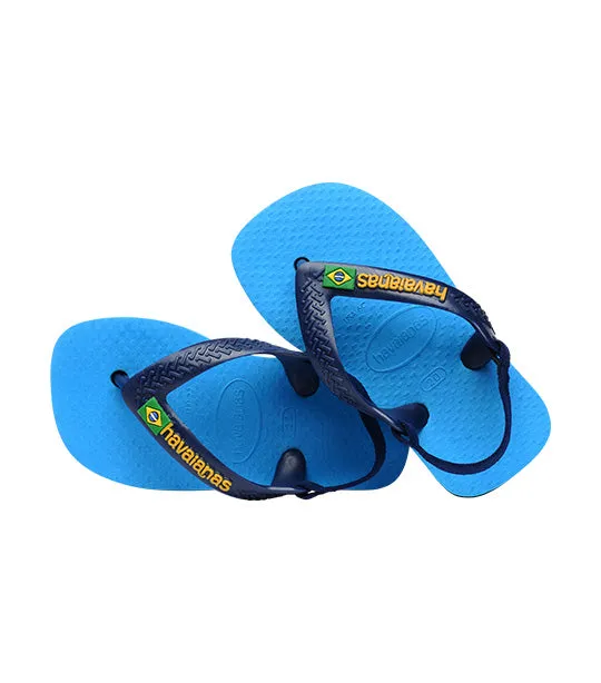 Baby Brasil Logo - Turquoise/Navy