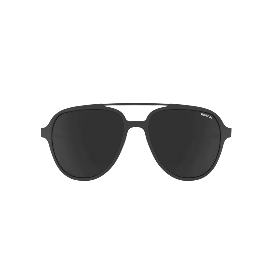 Bex Kabb Black Gray Glasses