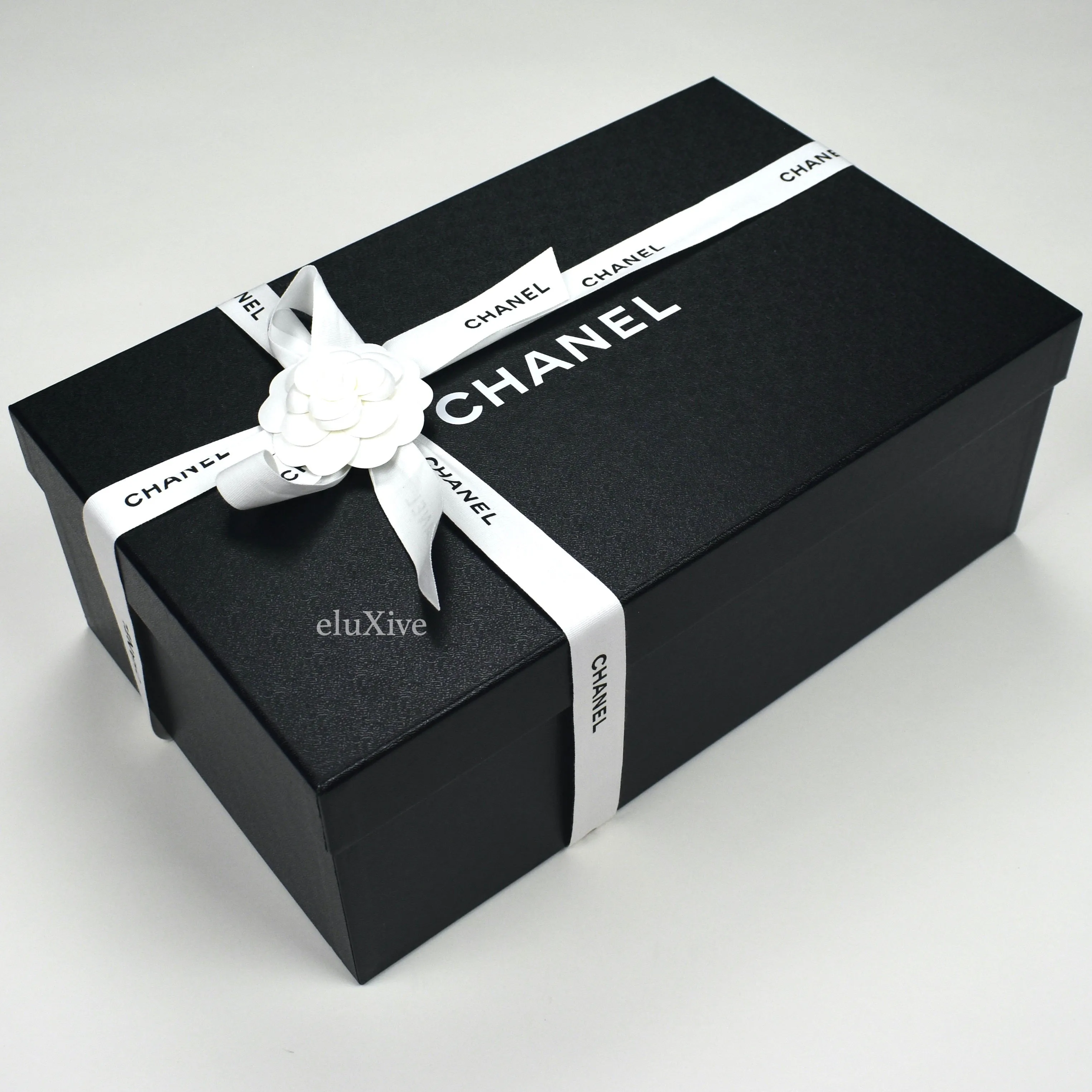 Chanel - Classic Monogram Logo Trainer (Metallic Silver)