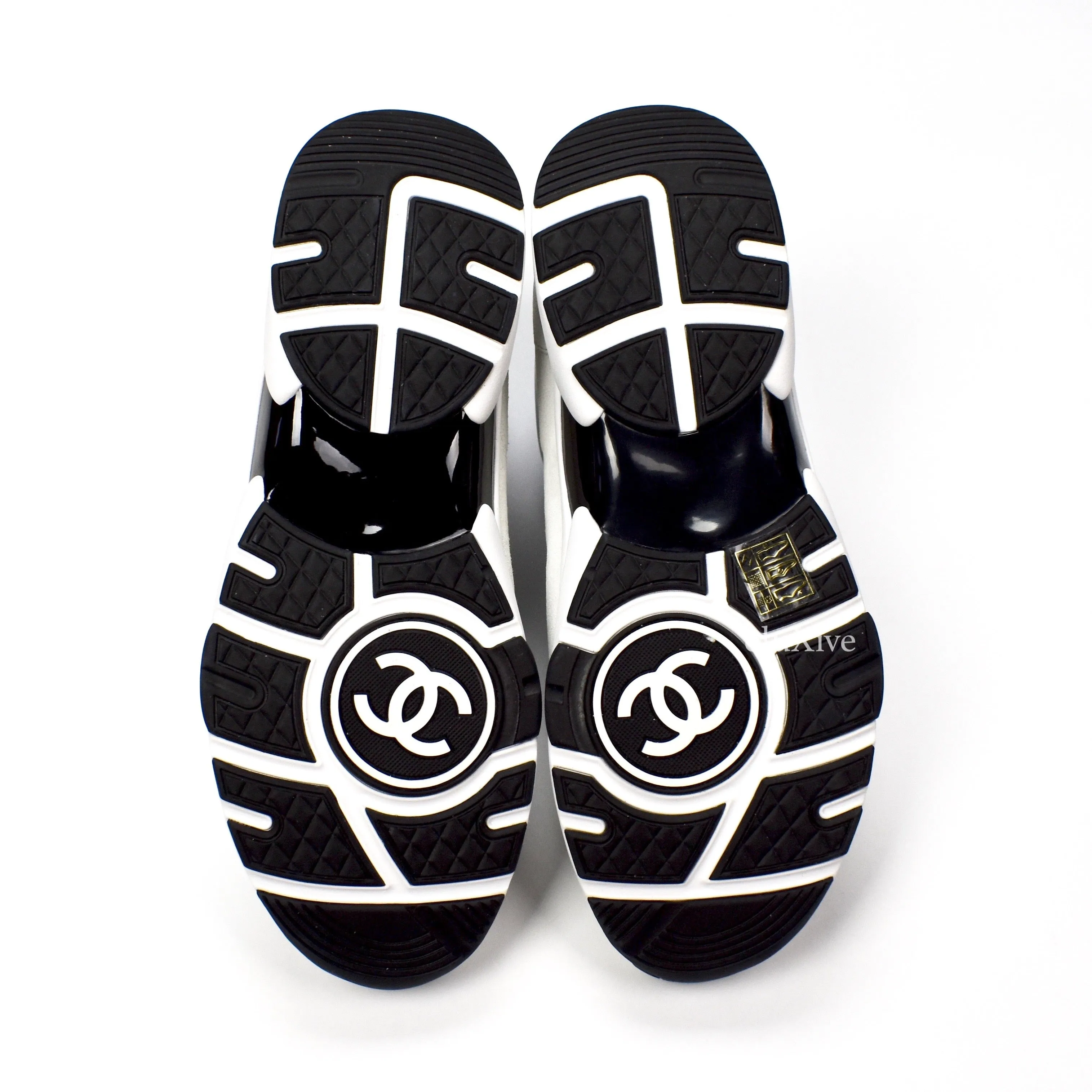 Chanel - Classic Monogram Logo Trainer (White/Blue)