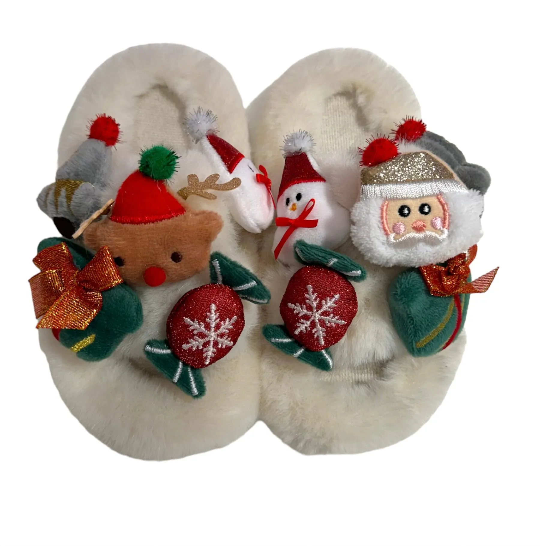 Christmas Plush Slippers