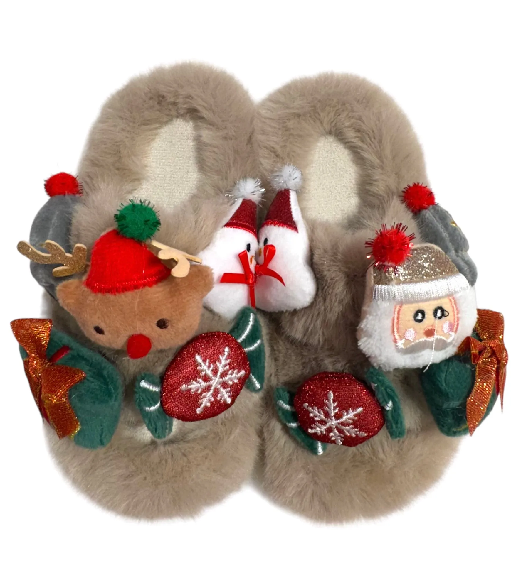 Christmas Plush Slippers