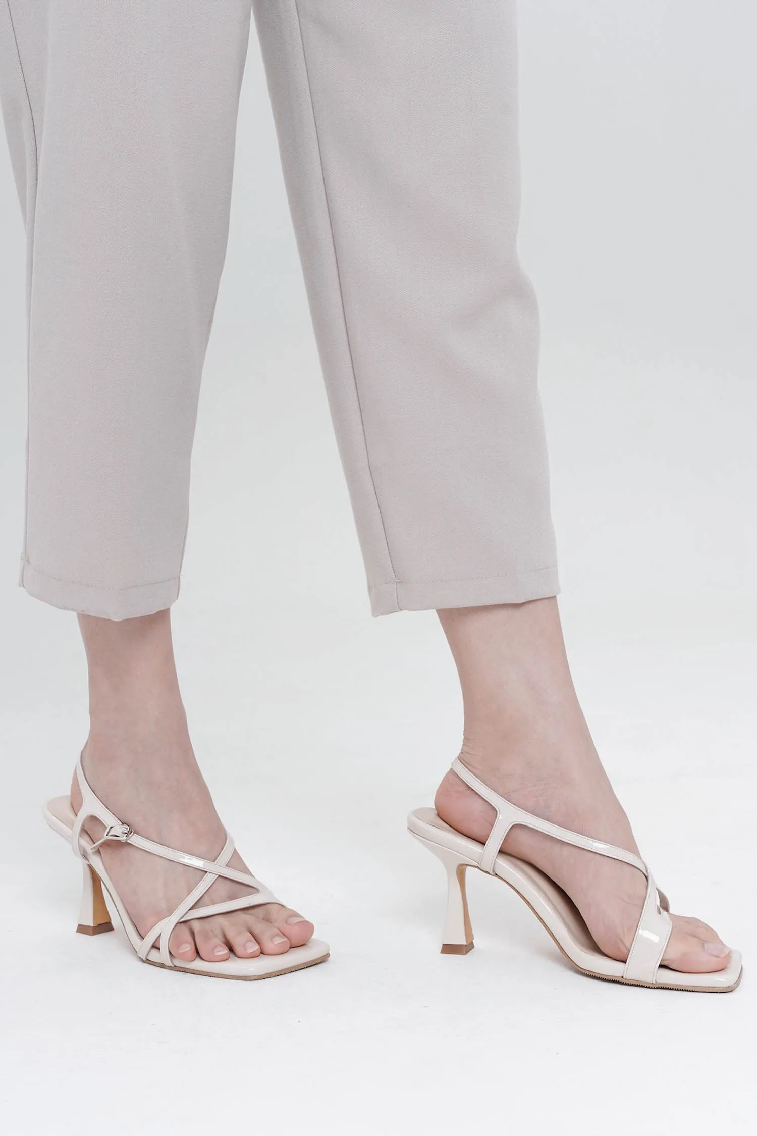 Elena Heels In Ivory