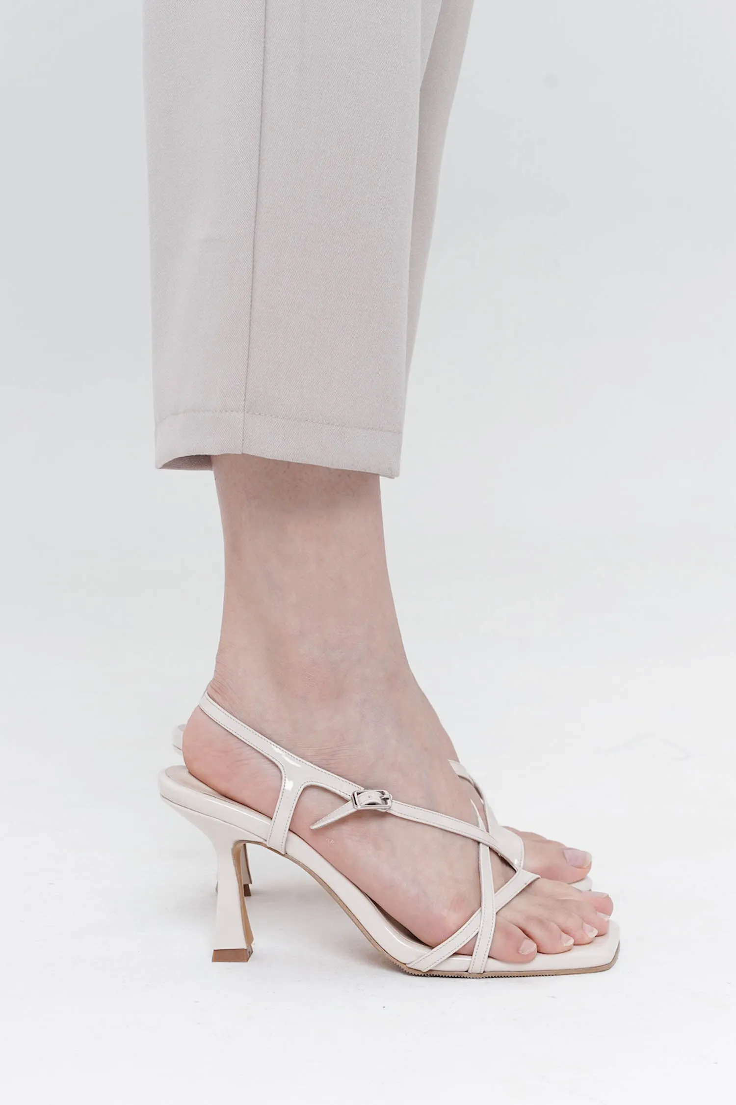 Elena Heels In Ivory