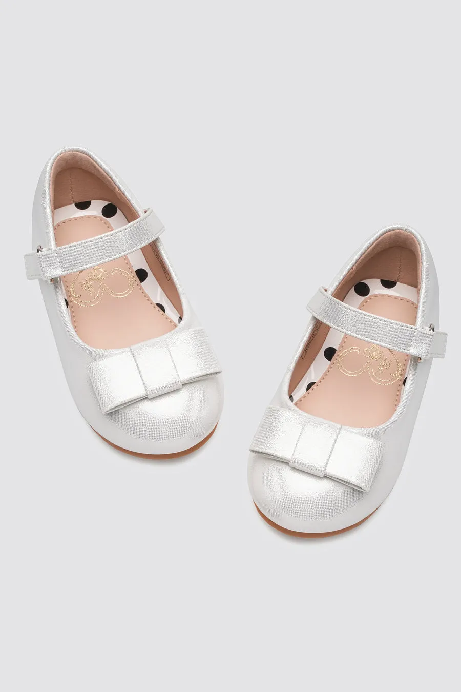 Girls’ Faux Leather Mary Janes | Chic Dress Shoes with Bow