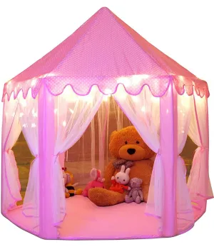Girls Large Playhouse Kids Castle