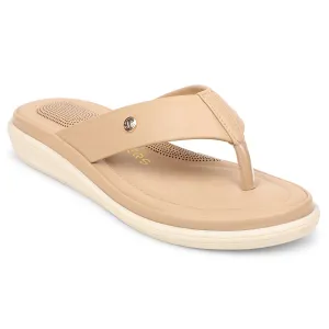 Healers Beige Casual Slipper For Women SSAL-3 By Liberty