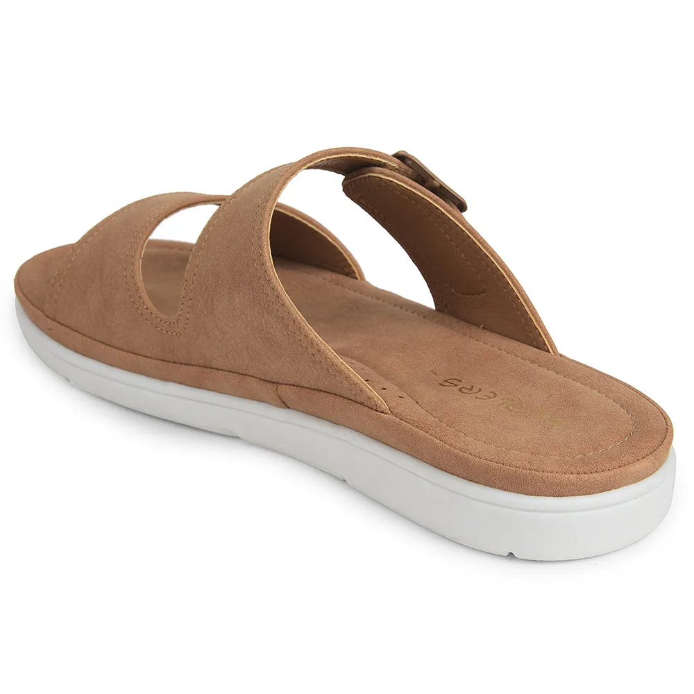 Healers Brown Casual Slipper For Women JFL-34 By Liberty