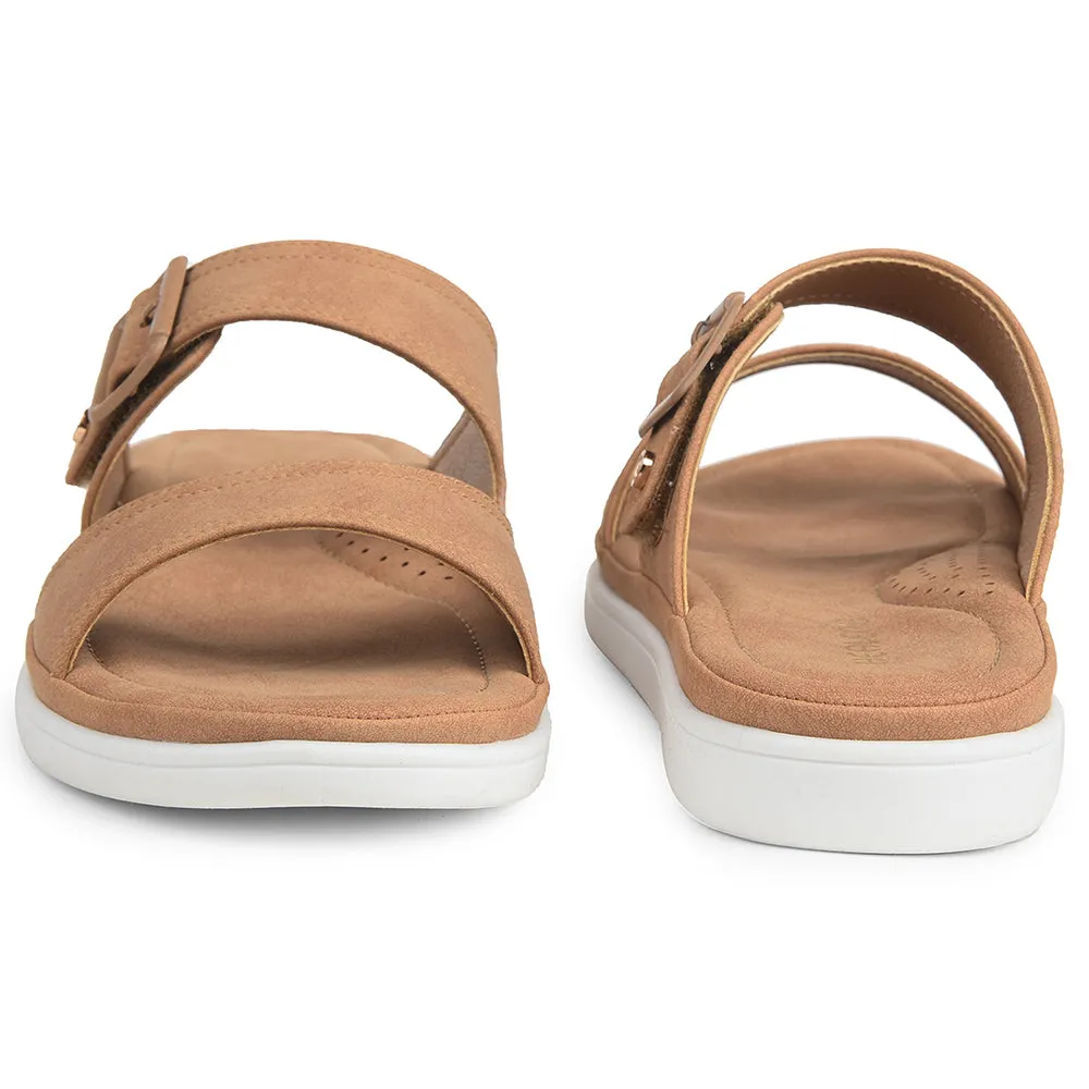 Healers Brown Casual Slipper For Women JFL-34 By Liberty