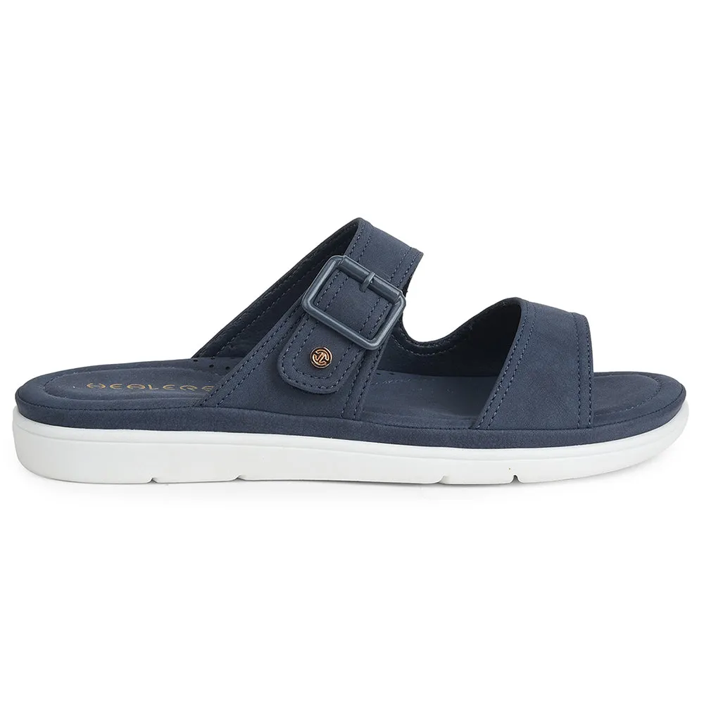 Healers Navy Blue Casual Slipper For Women JFL-34 By Liberty