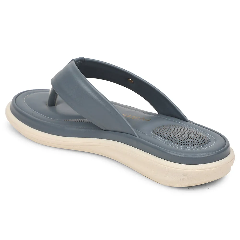 Healers Sky Blue Casual Slipper For Women SSAL-3 By Liberty