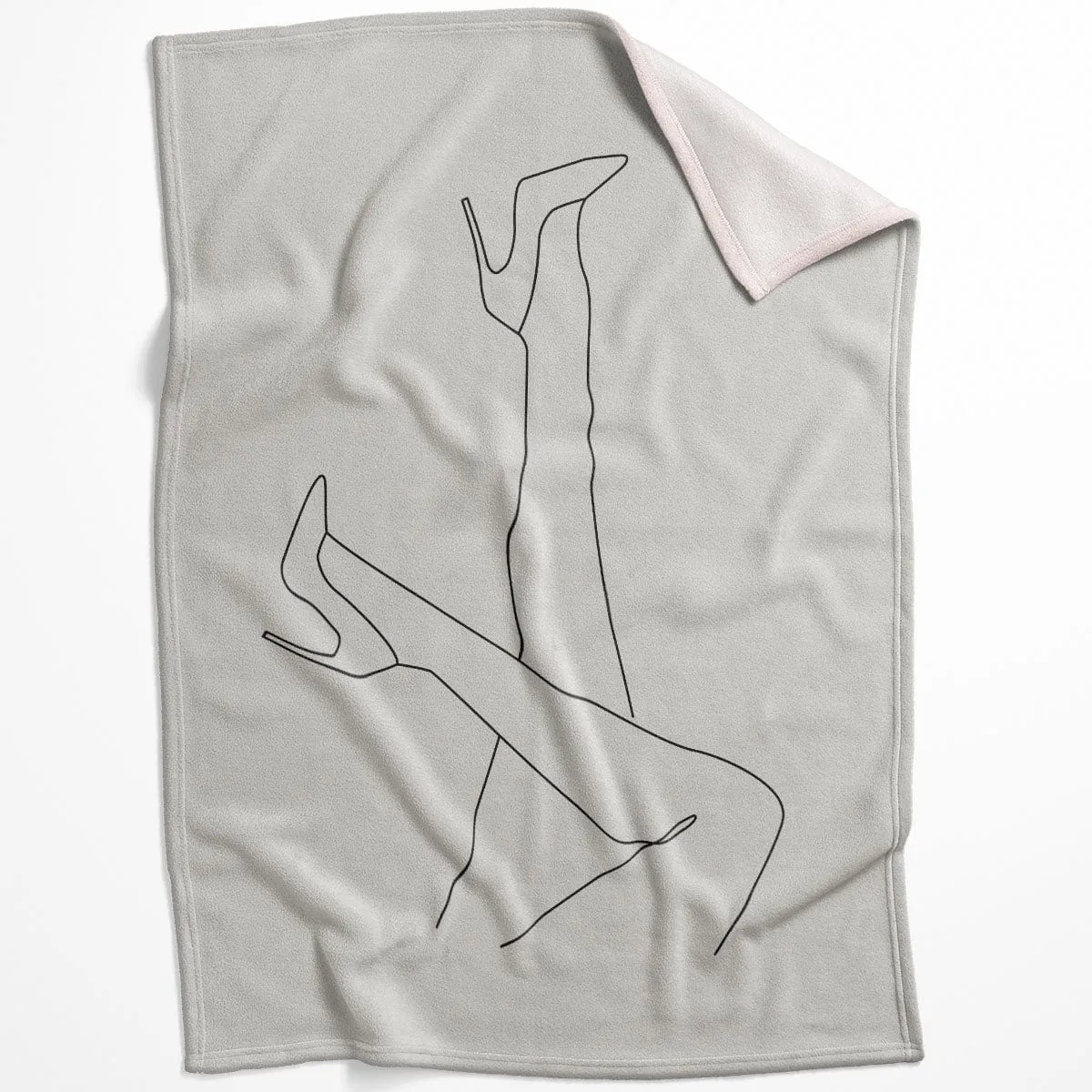 Heels In The Air C Blanket