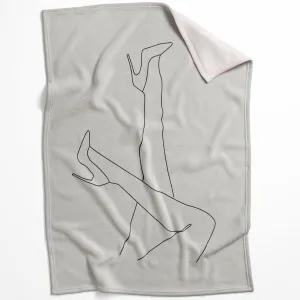 Heels In The Air C Blanket