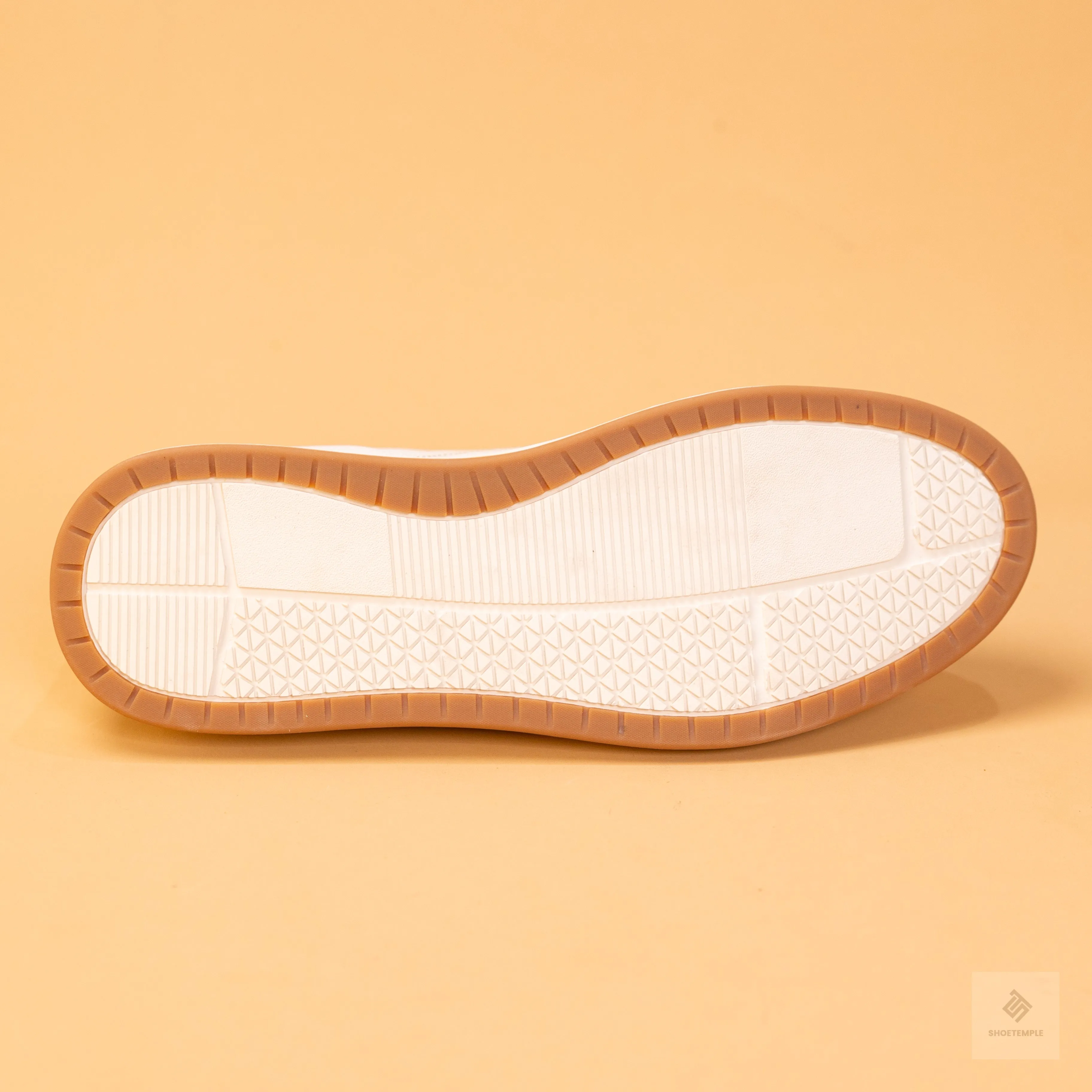 JOHNNIE-O TOPSPIN LEATHER SNEAKER - WHITE