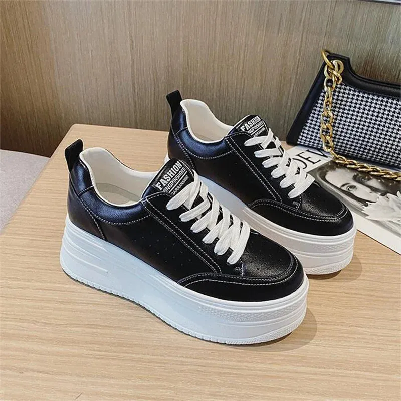 Joskaa 2024 New Black Platform Sneakers High Brand