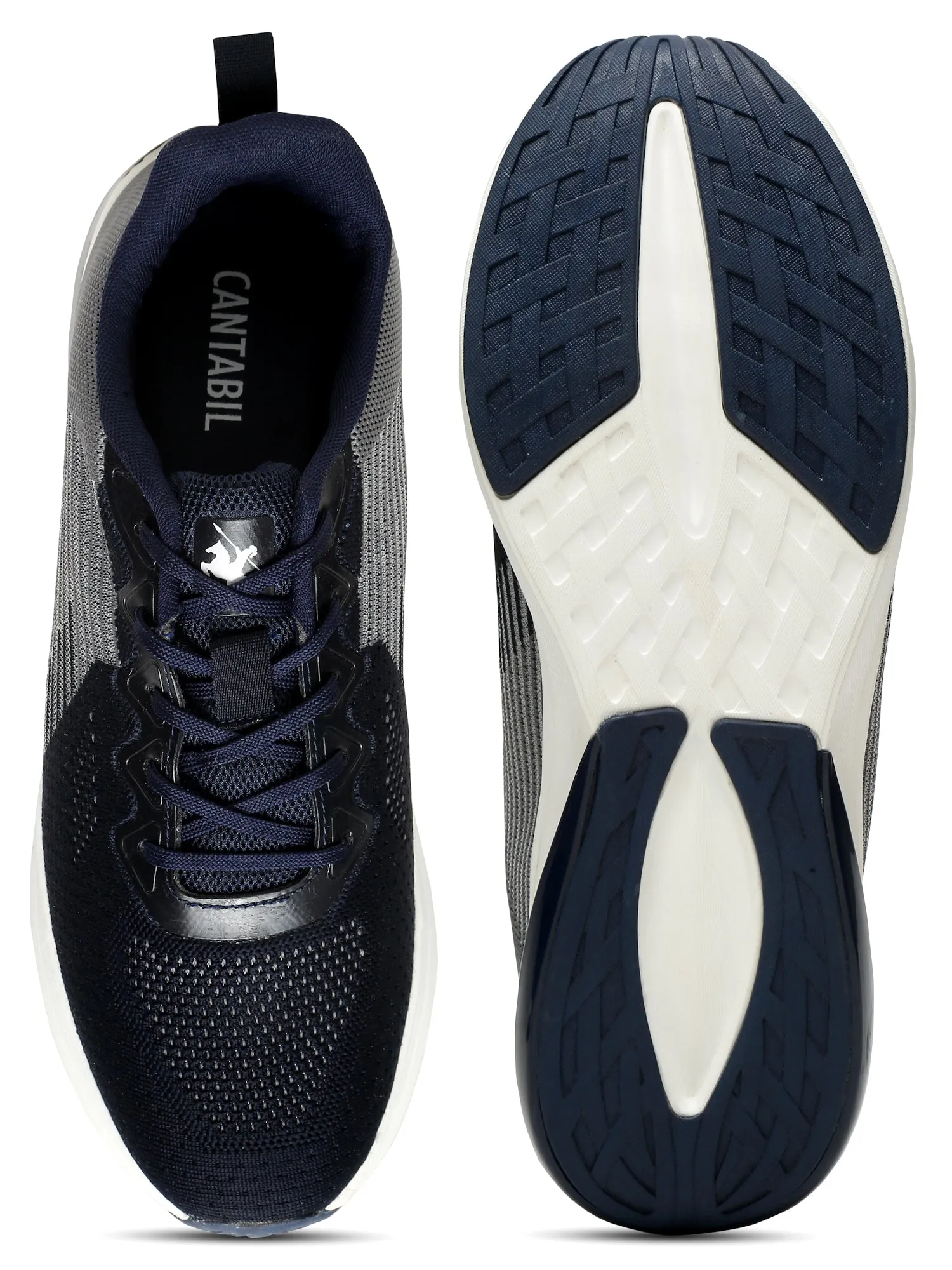 Men Lace-Up Navy Blue Casual Shoes