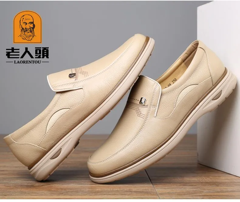 Men's Comfort Shoes Business Casual Classic Leather Loafers(Free Shipping✔️)
