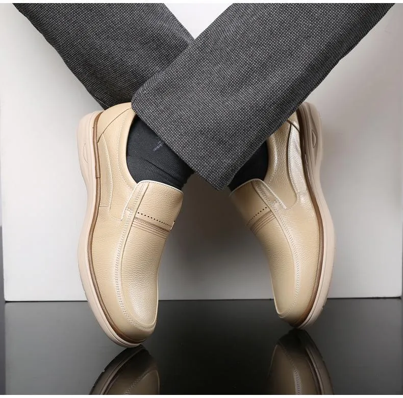 Men's Comfort Shoes Business Casual Classic Leather Loafers(Free Shipping✔️)