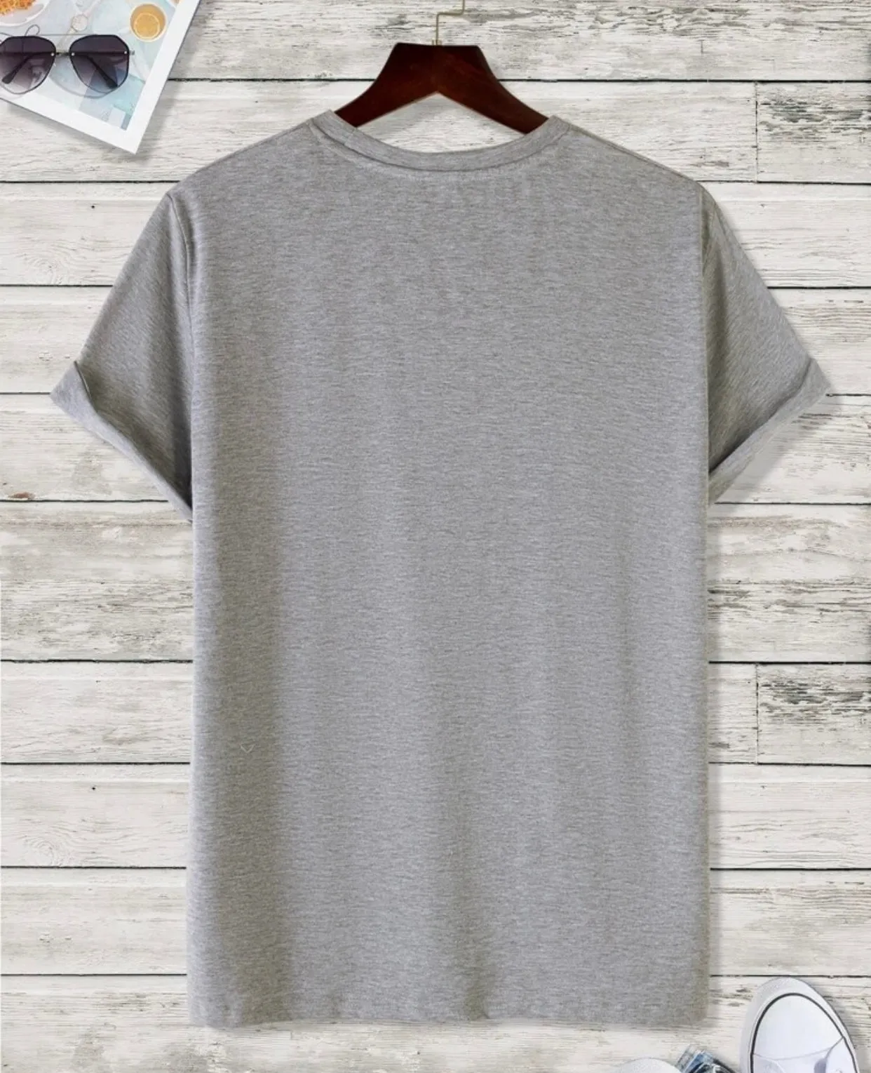 Men’s playing card print tee