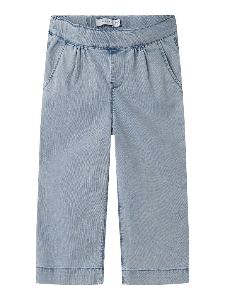 Name it Mini Girl Wide-Leg Soft Jeans