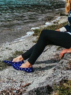 piergitar's new British style classic women's slip-on loafers hand-embroidered velvet shoes European