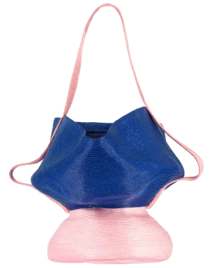 Pink And Blue Jug Bag