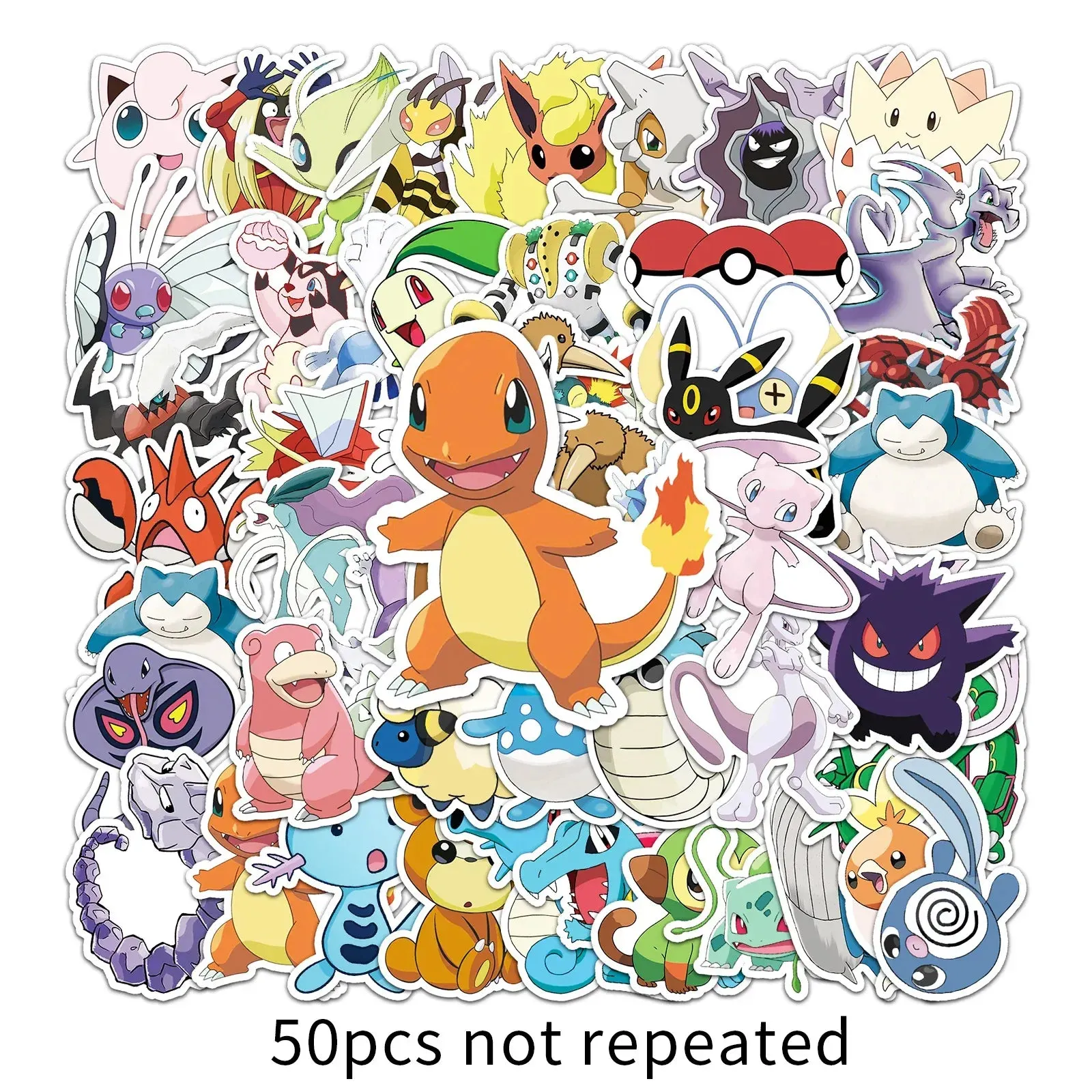 Pokemon Sticker Pack (50 Pcs)