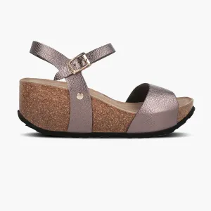 Riviera Silver Sandals