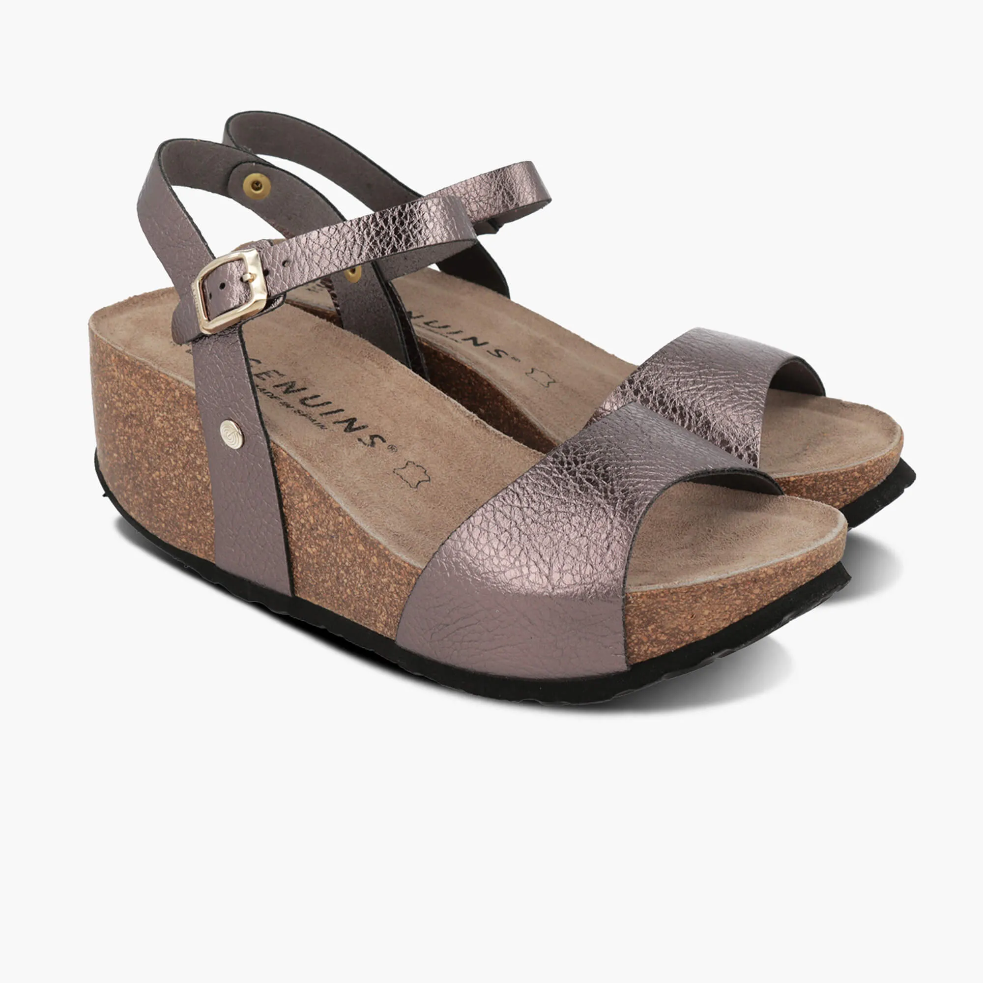 Riviera Silver Sandals