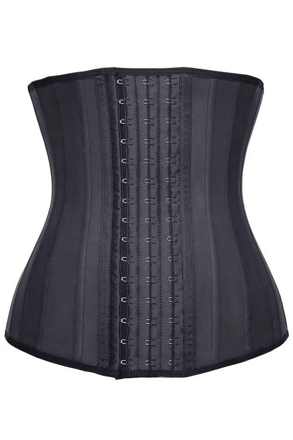 Sexy 25 Bones Support Trendy Latex Waist Cincher