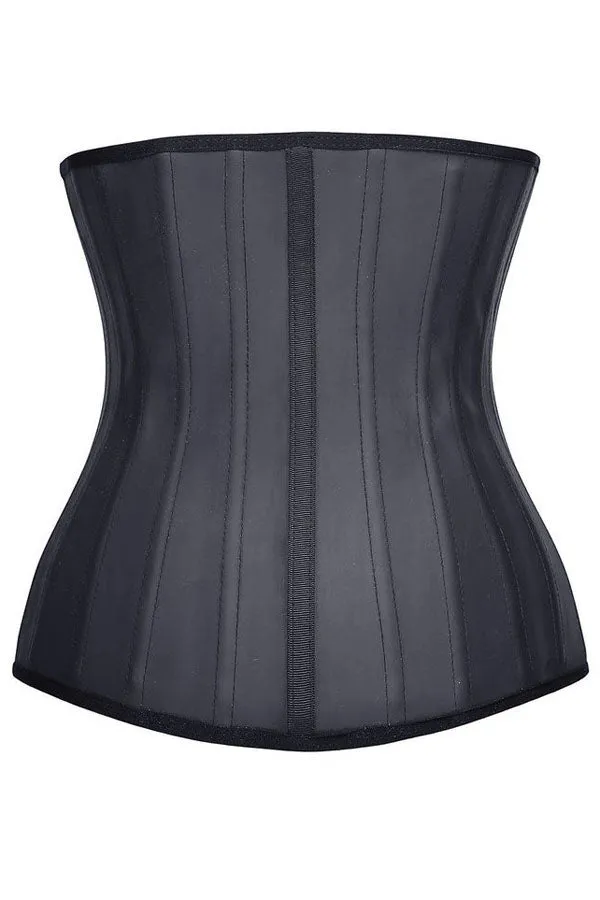 Sexy 25 Bones Support Trendy Latex Waist Cincher