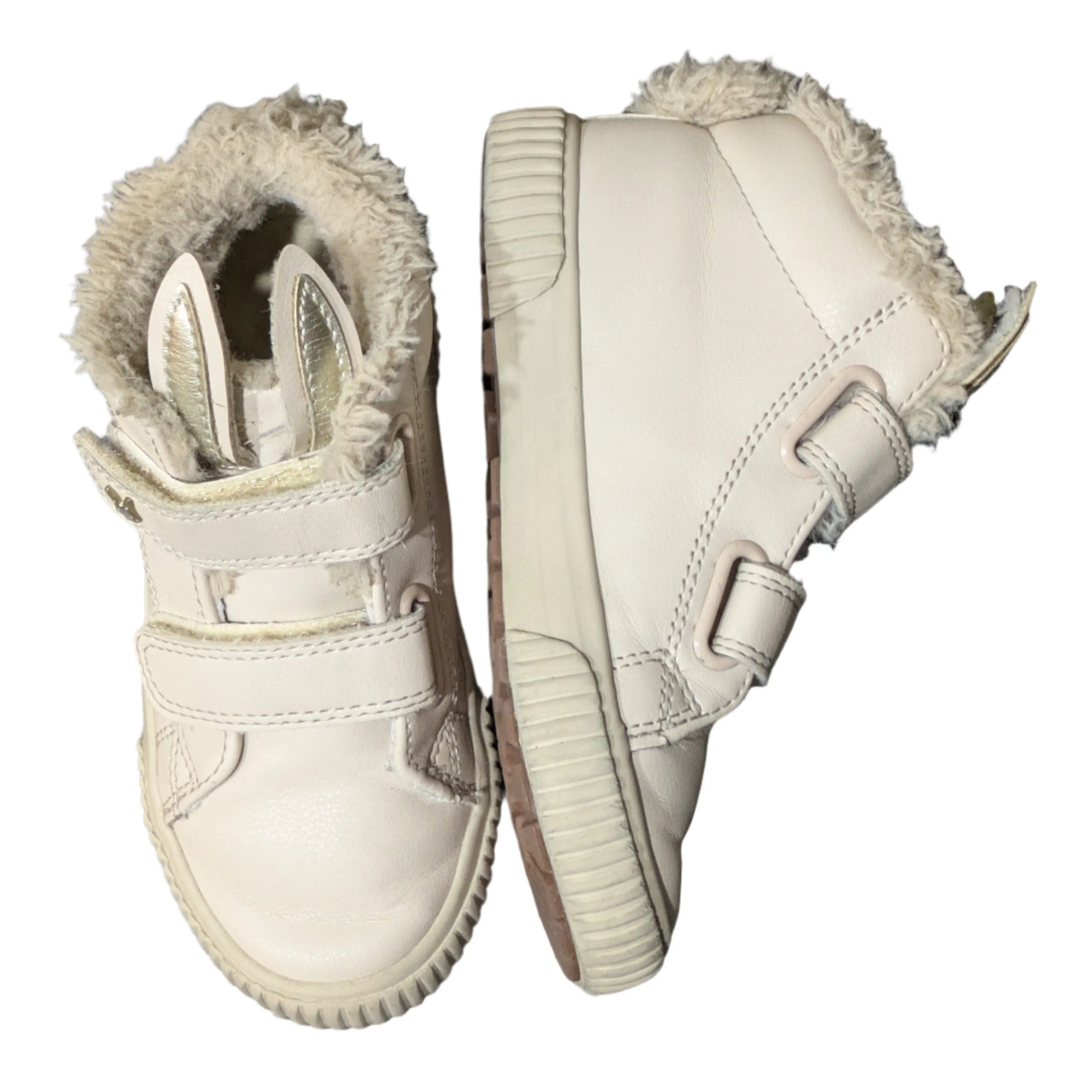 Touch Fasten Strap High Top Trainers Size: UK 9 / EU 26.5 / US 10