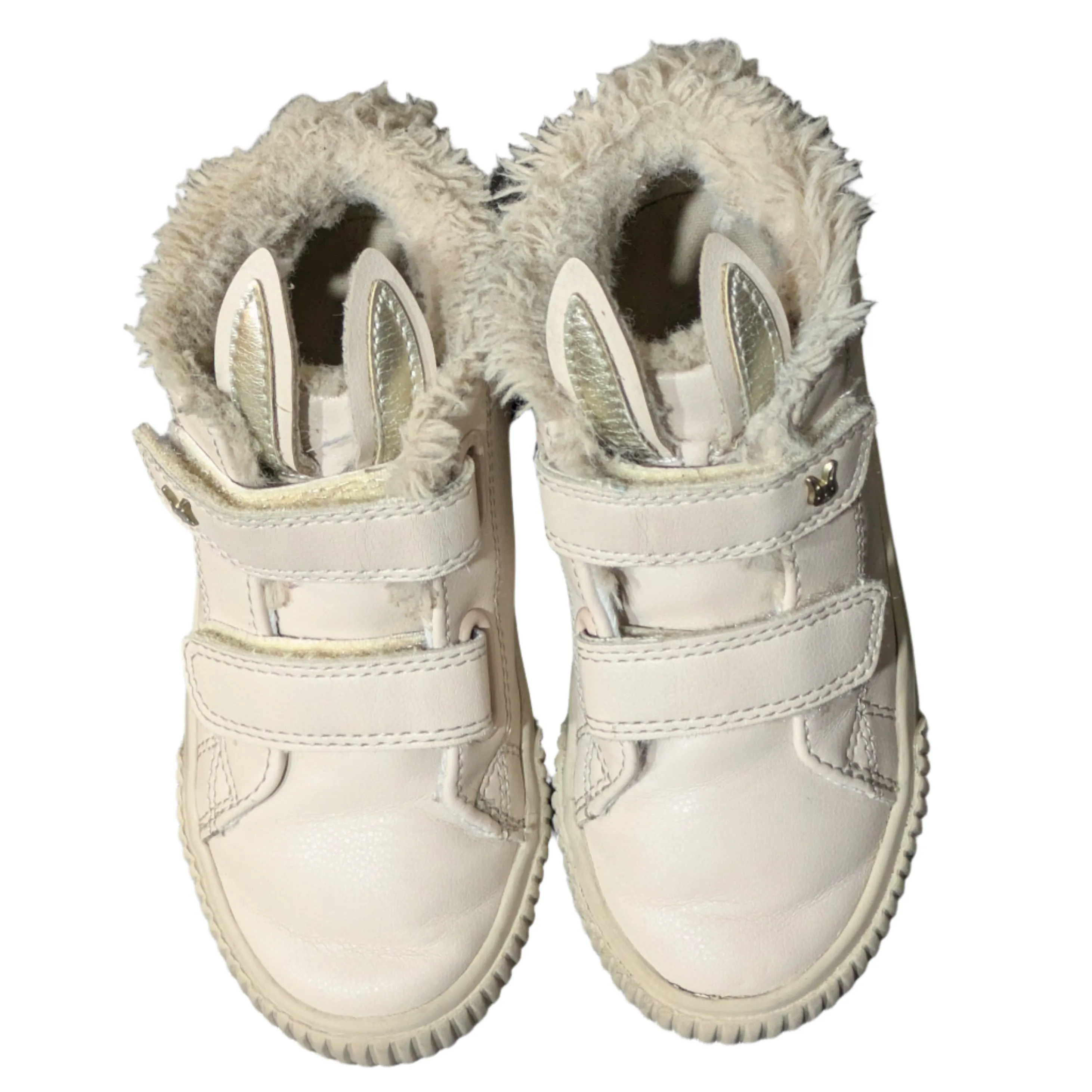 Touch Fasten Strap High Top Trainers Size: UK 9 / EU 26.5 / US 10