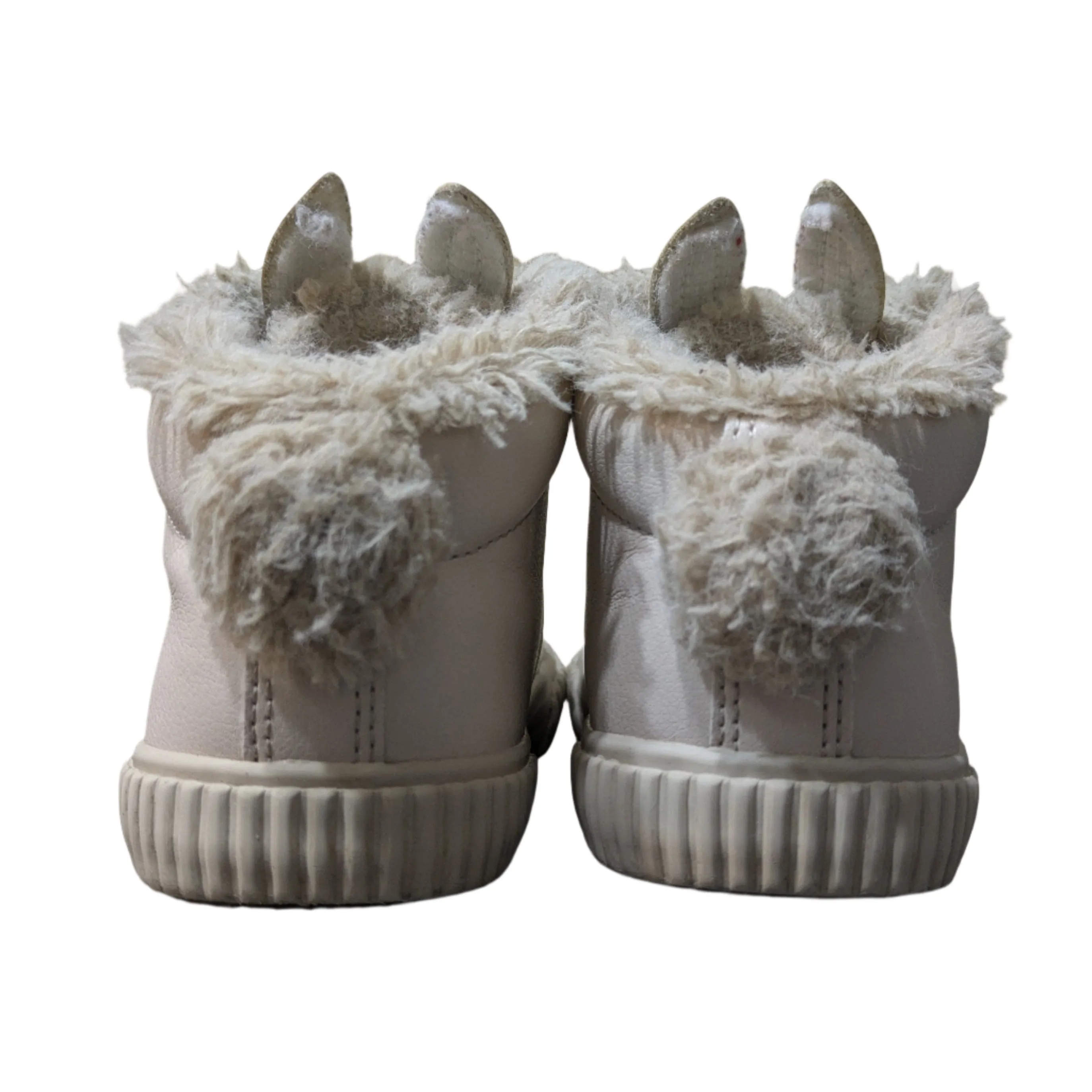 Touch Fasten Strap High Top Trainers Size: UK 9 / EU 26.5 / US 10