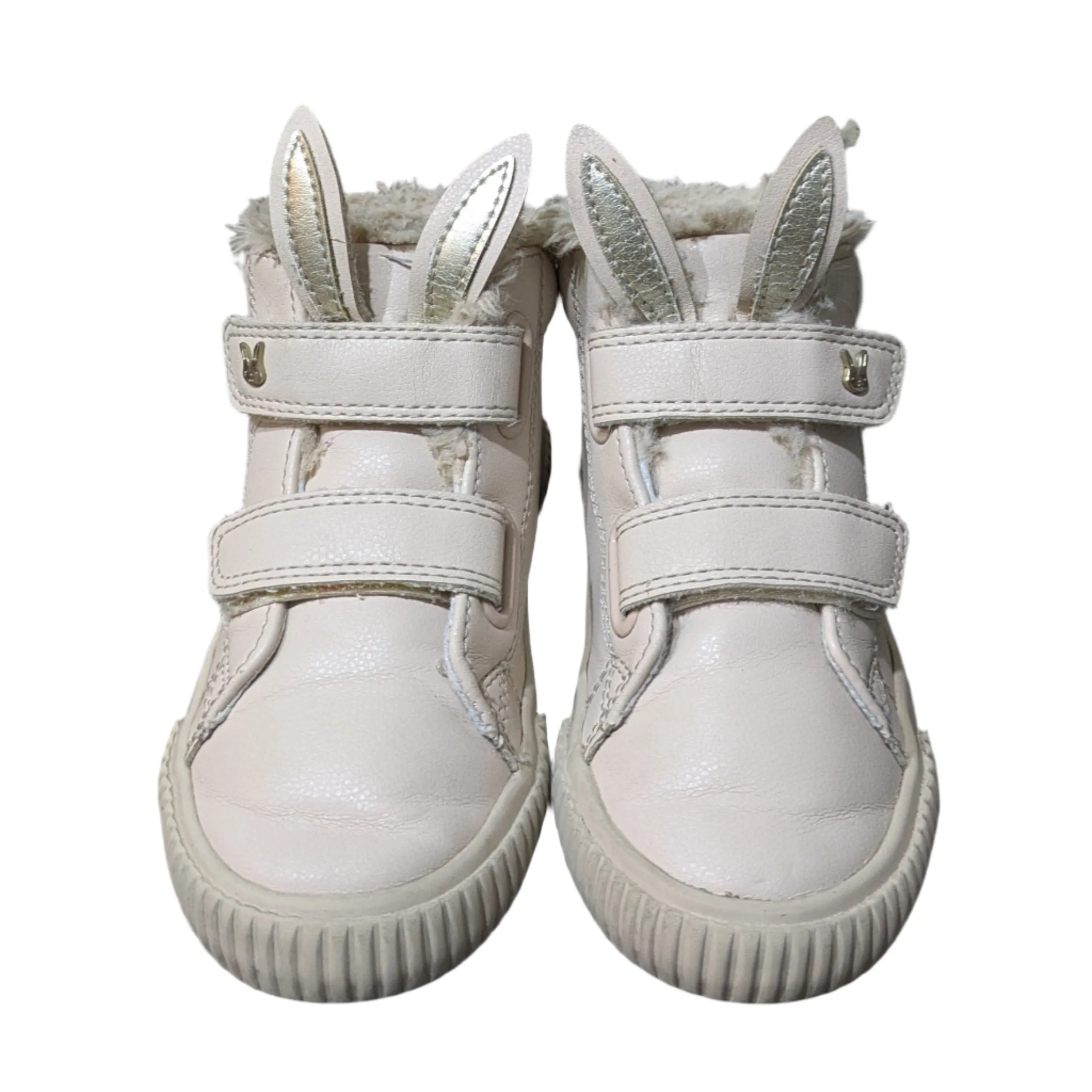 Touch Fasten Strap High Top Trainers Size: UK 9 / EU 26.5 / US 10