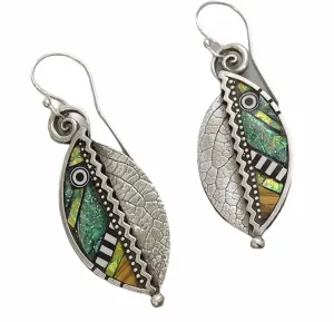 Tribal inspired unique dangle earrings